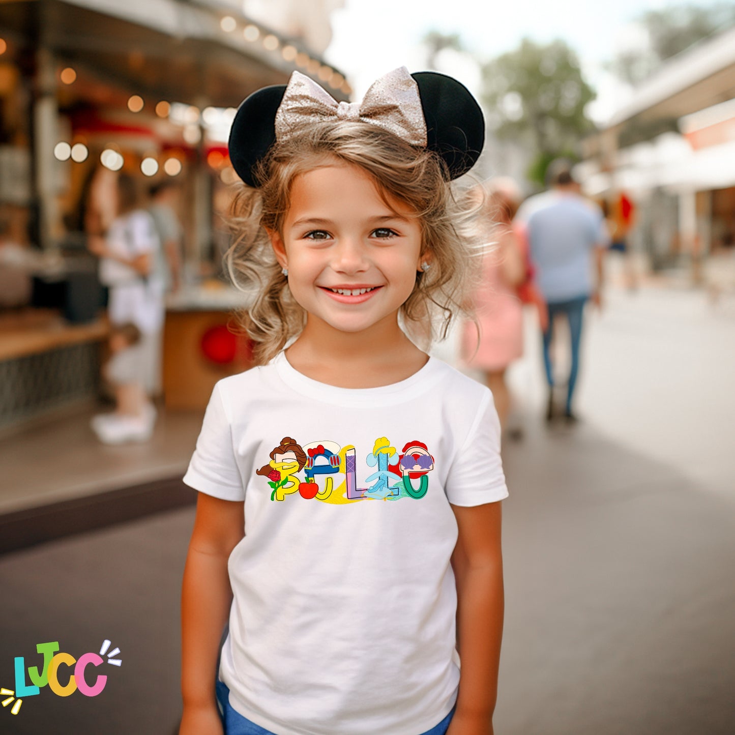 Custom Character Kids Name Tee