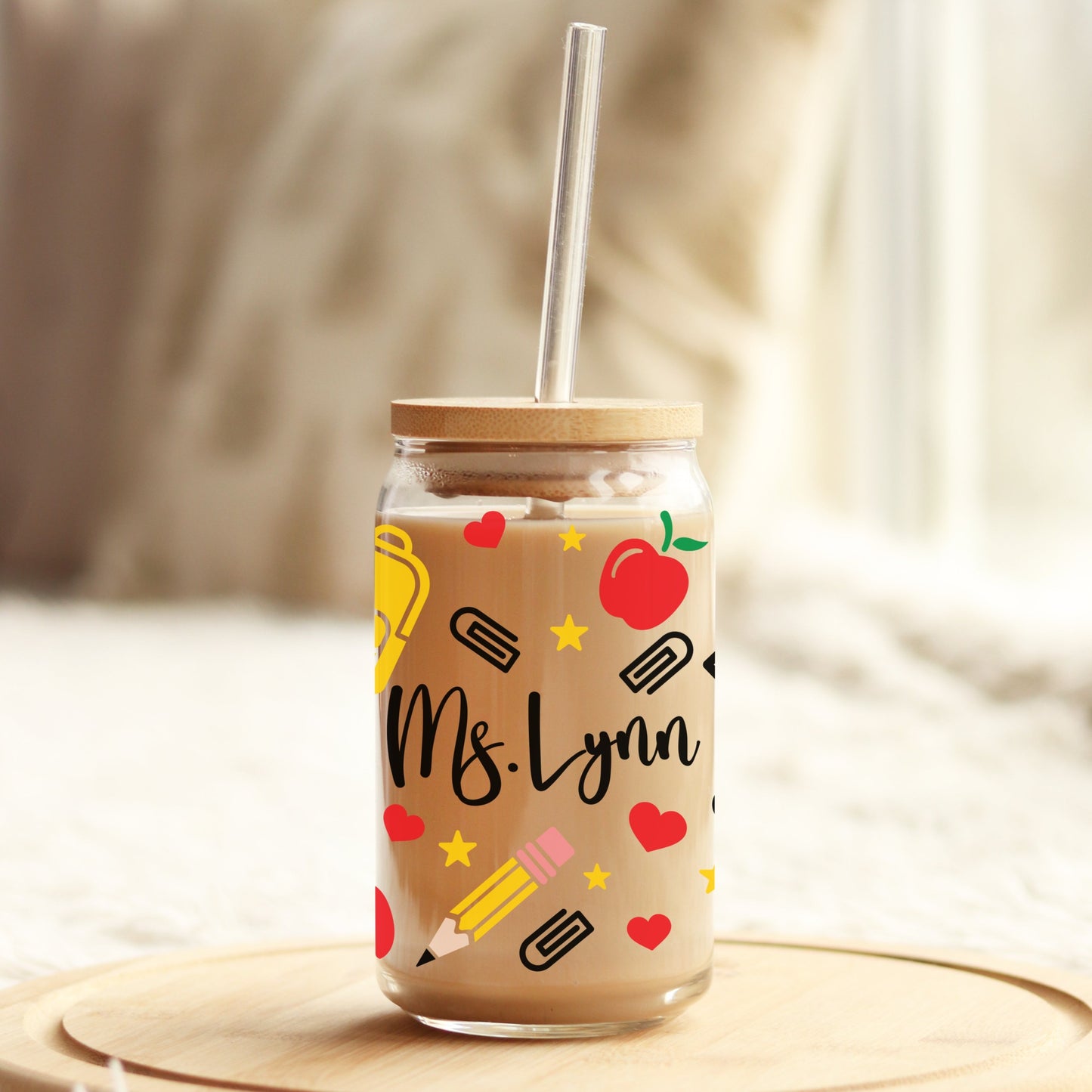 16oz Custom Teacher Libby Cup