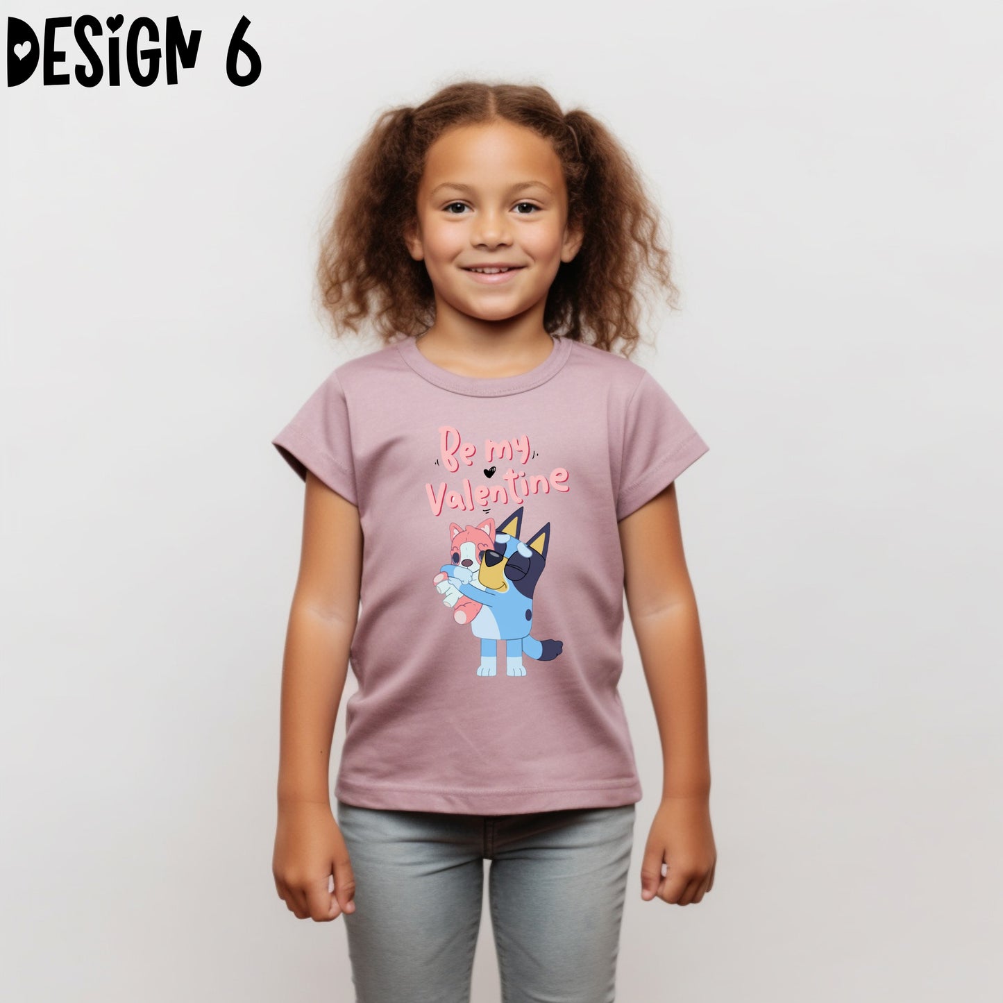 Blue Dog Valentine's Day T-Shirts (Multiple Design Options)
