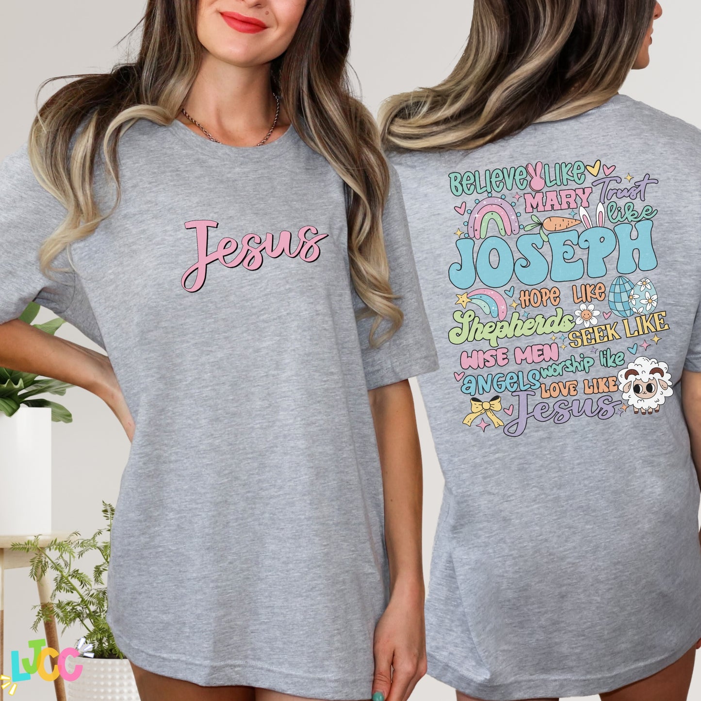 Be Like Jesus word art
