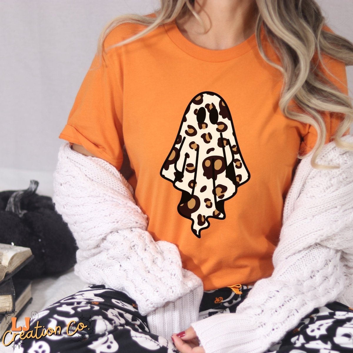 Halloween Leopard Ghost