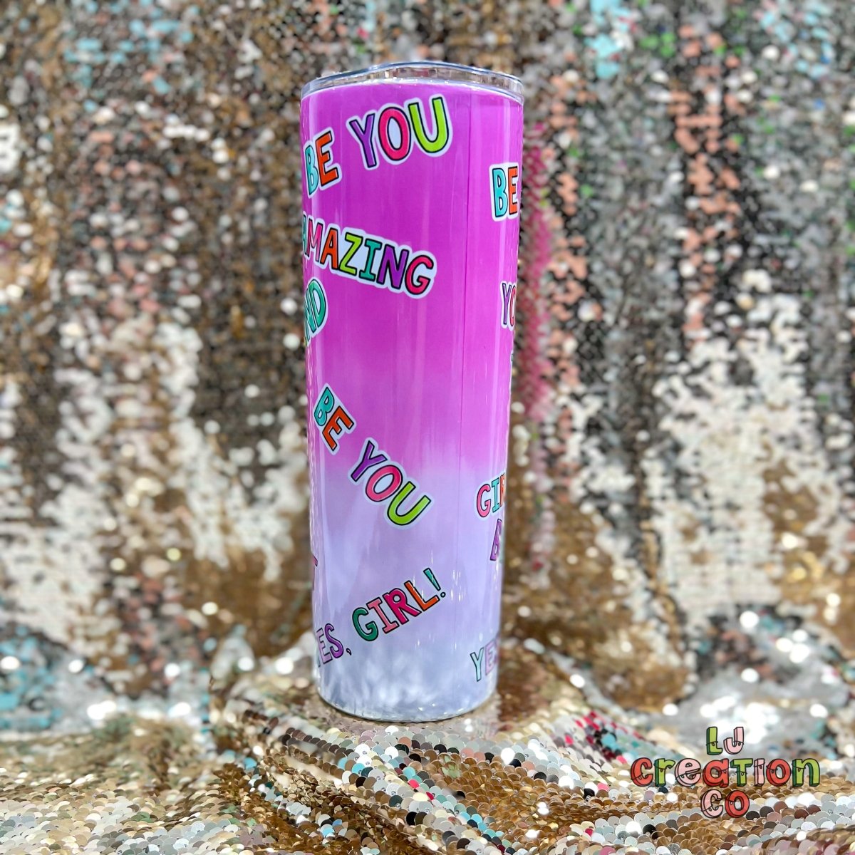 Positive Girl Power Affirmations 20oz Tumbler