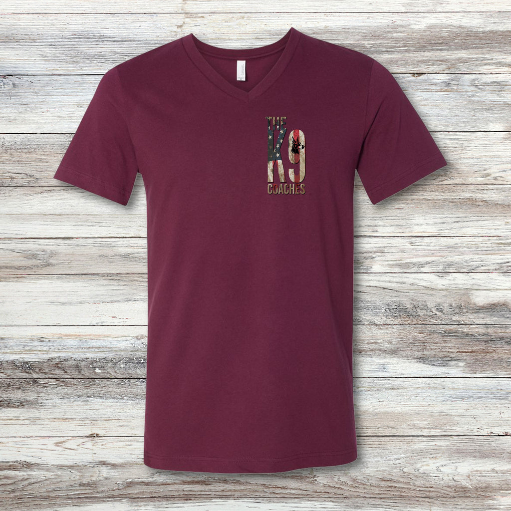 The K9 Coaches V-Neck Tee