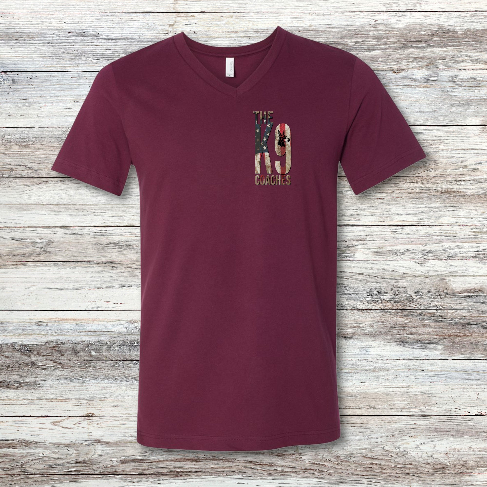 The K9 Coaches V-Neck Tee