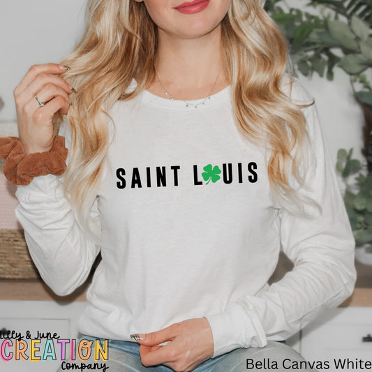 Saint Louis Clover Long Sleeve Tee