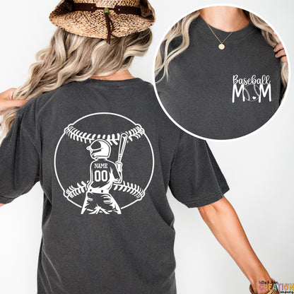 Custom Baseball Mom Tee