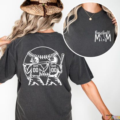 Custom Baseball Mom Tee