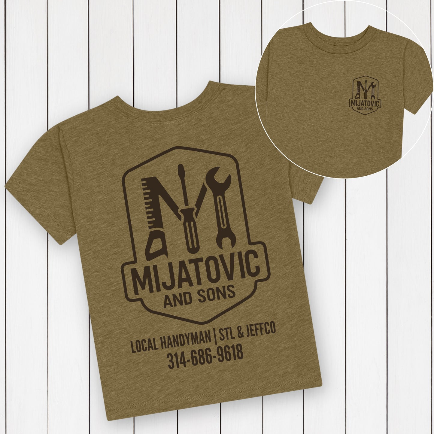 Mijatovic and Sons Toddler/Youth Tee