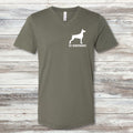 KS Dobermans V-Neck Tee