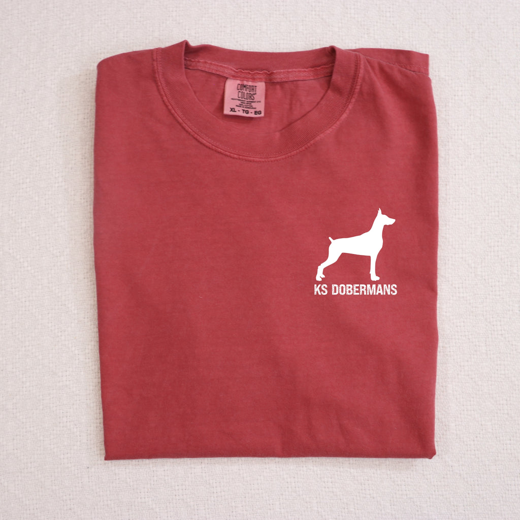 KS Dobermans Comfort Color Tee