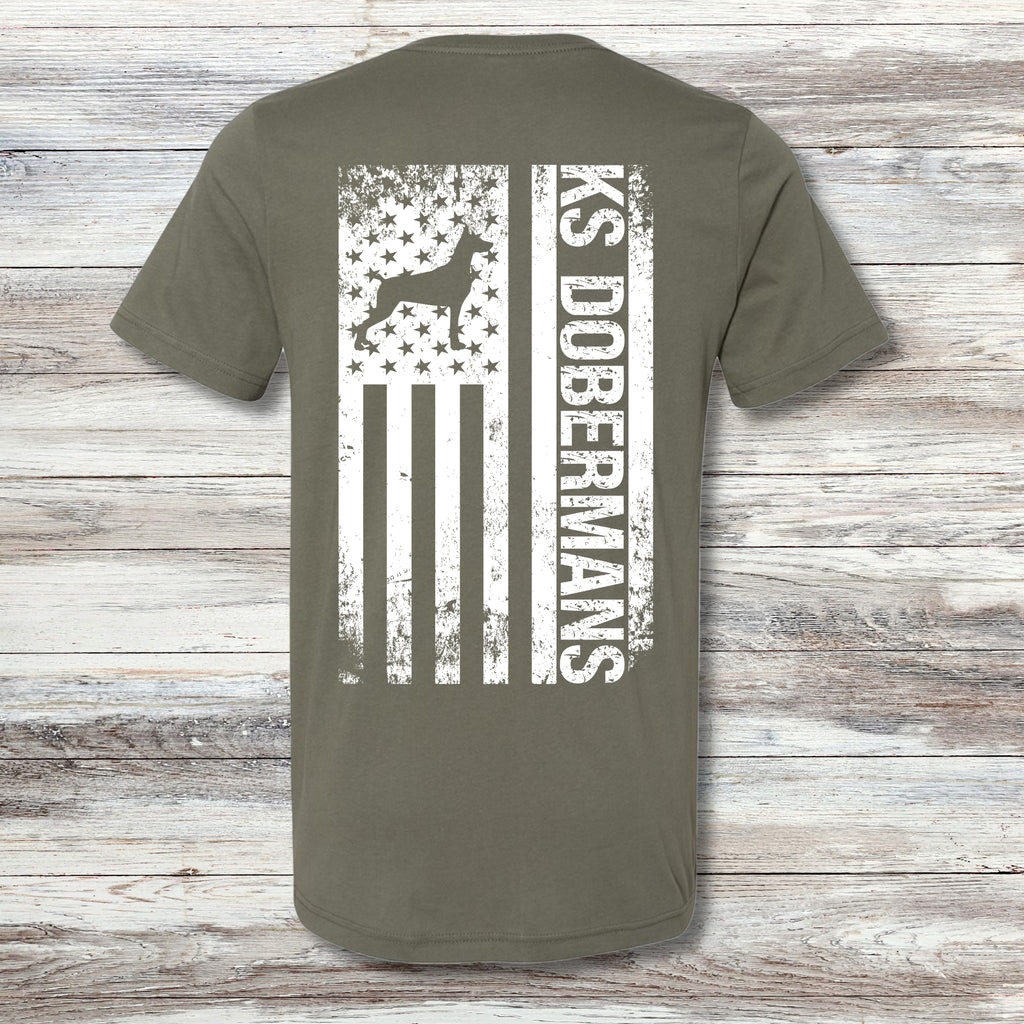 KS Dobermans V-Neck Tee