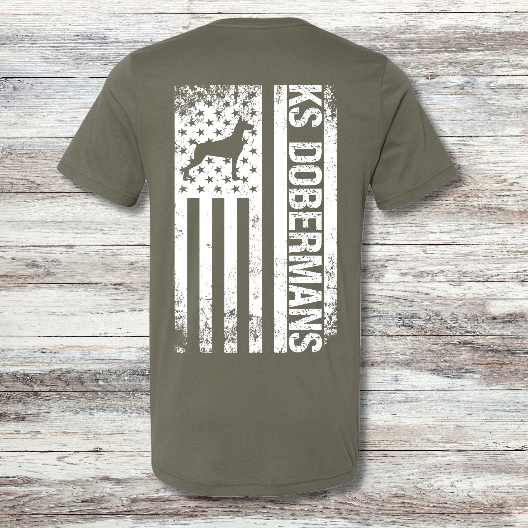 KS Dobermans V-Neck Tee