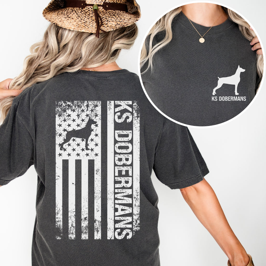 KS Dobermans Comfort Color Tee