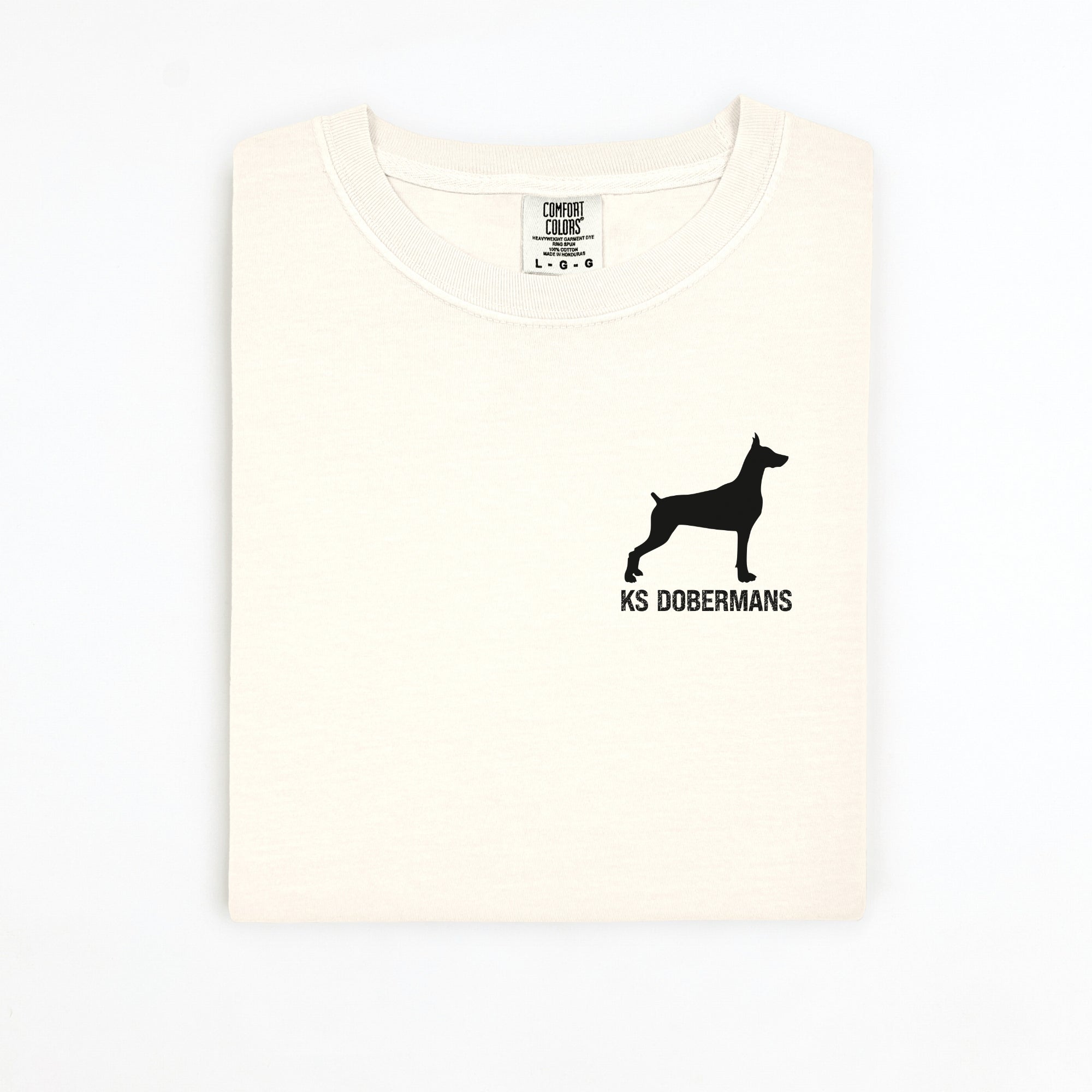 KS Dobermans Comfort Color Tee