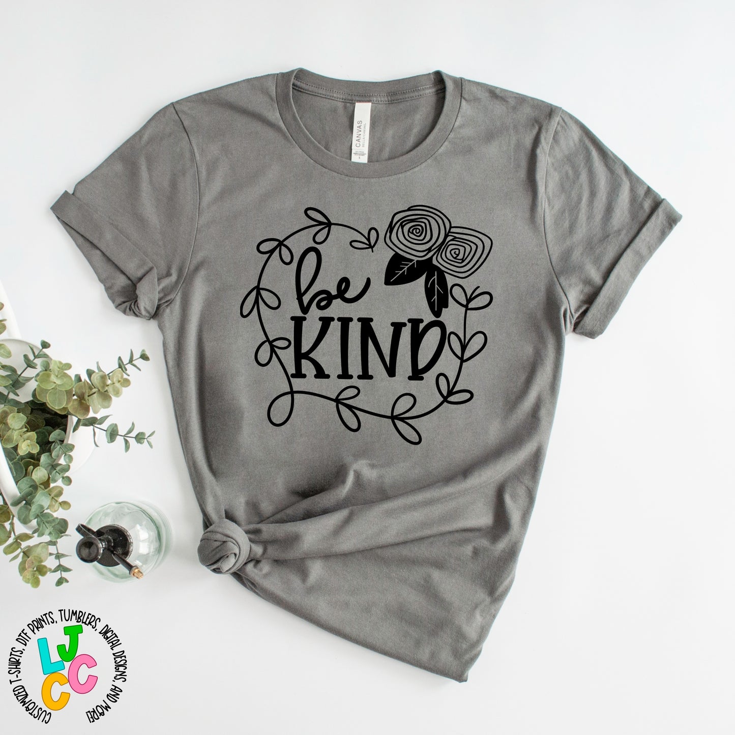 Be Kind with Rose Frame