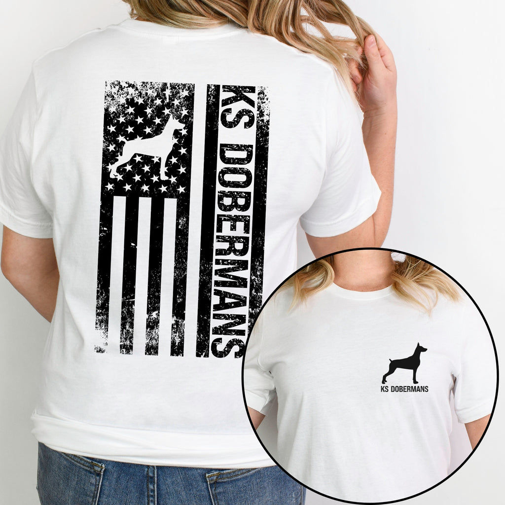 KS Dobermans Crew Neck Tee