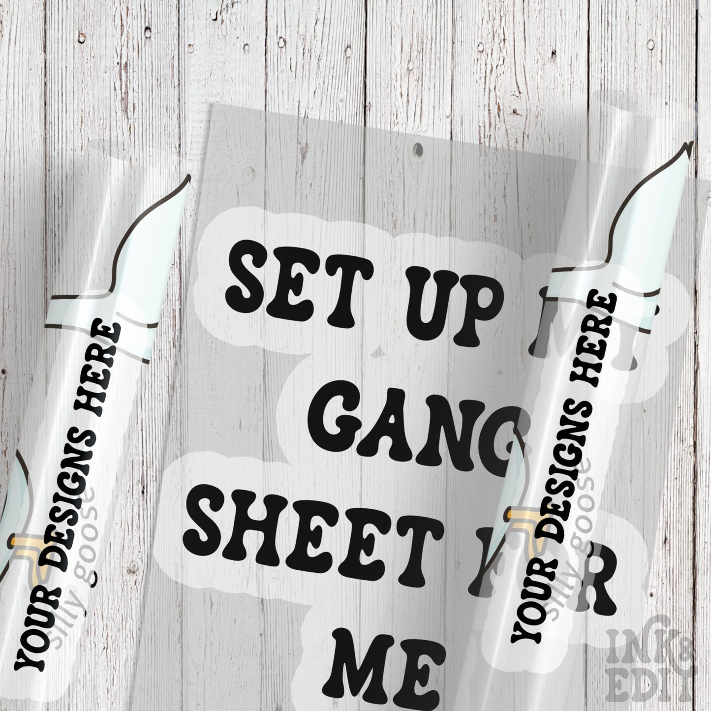 Direct To Film Transfers - Setup my gang sheet for me
