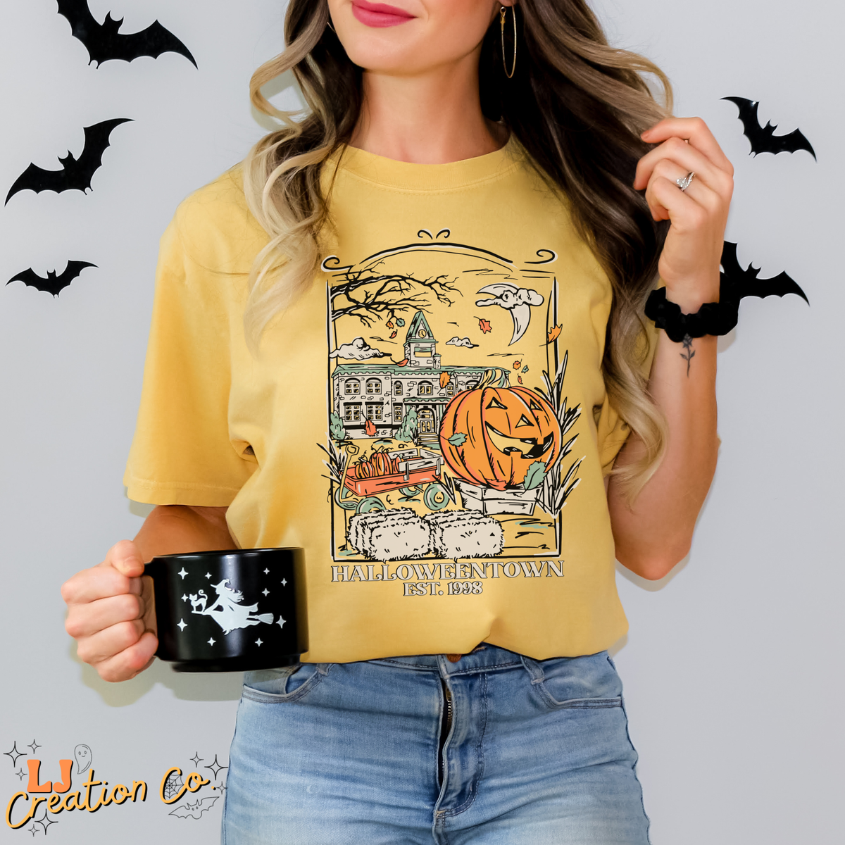 Pumpkin Town Est. 1998 Halloween T-Shirt