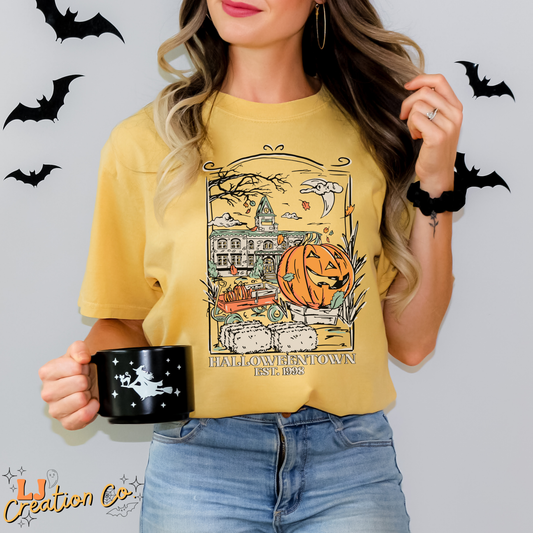 Pumpkin Town Est. 1998 Halloween T-Shirt