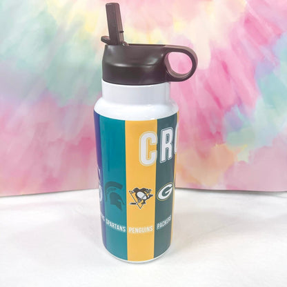 Custom Sports Water Bottle 32 oz.