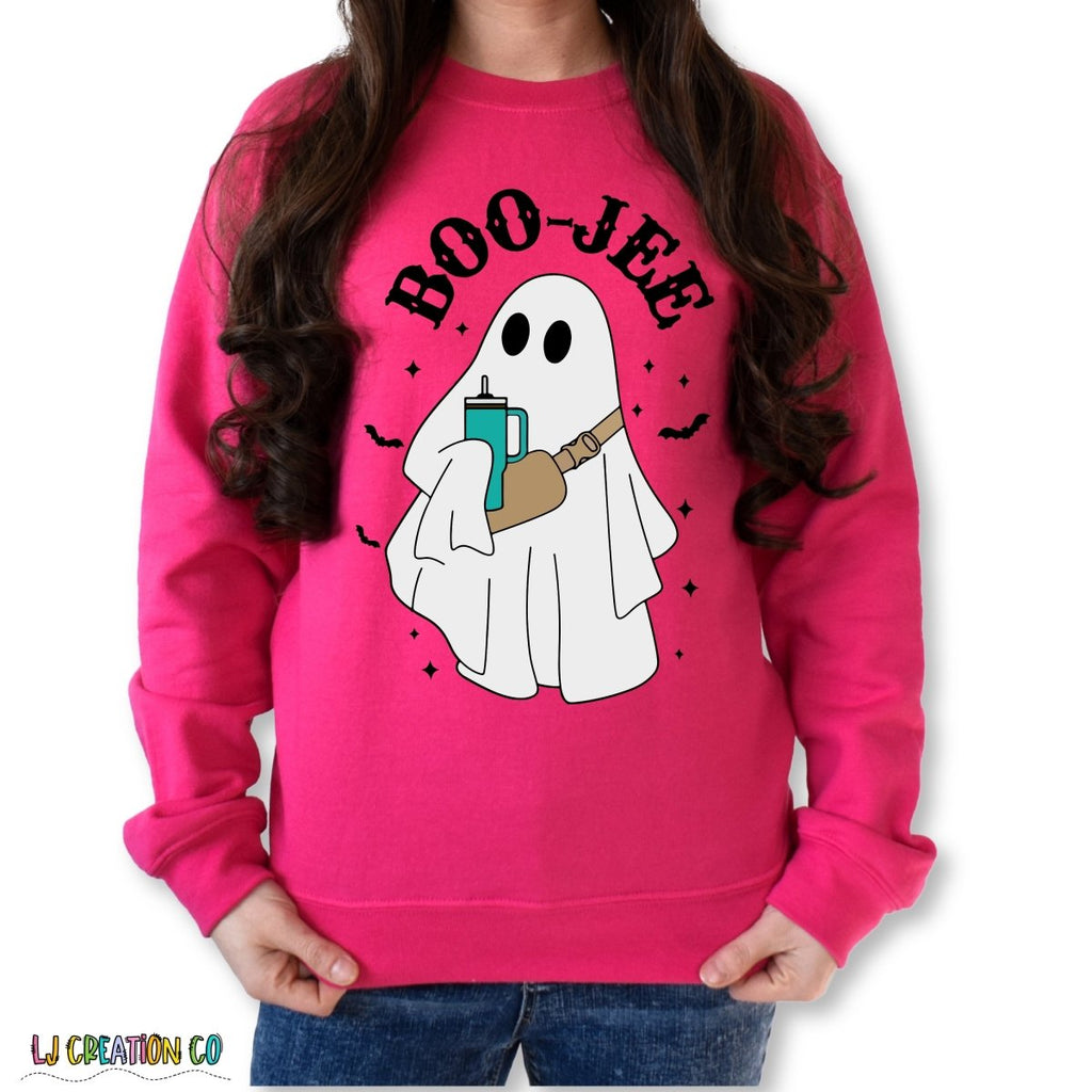 Boo-Jee Ghost Halloween Sweatshirt