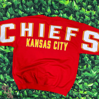 Football Jersey Style Sweatshirt