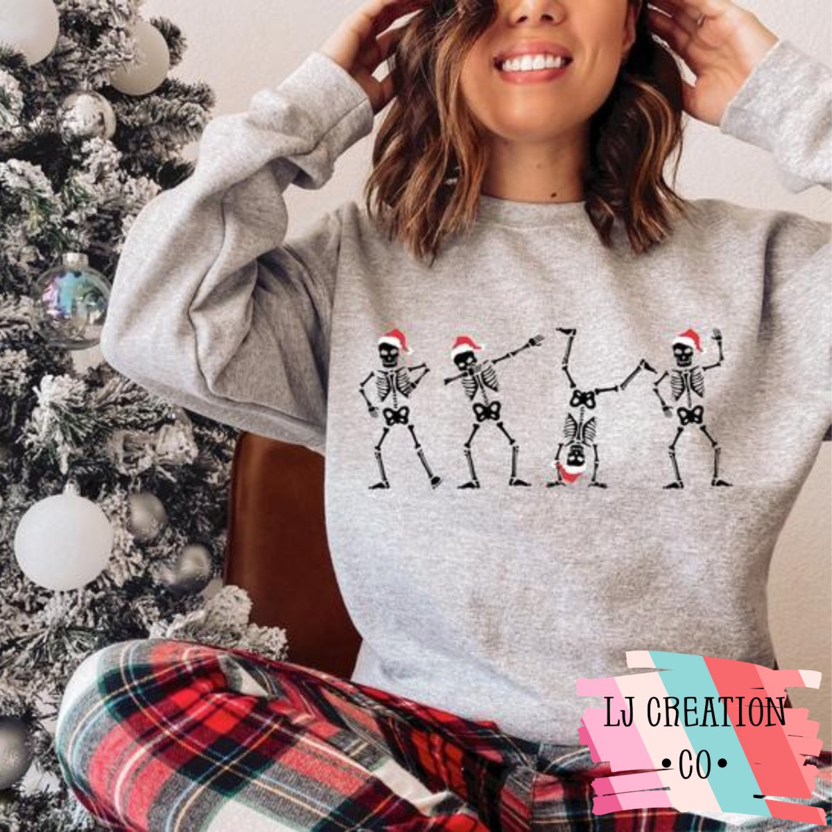 Dancing Holiday Skeletons