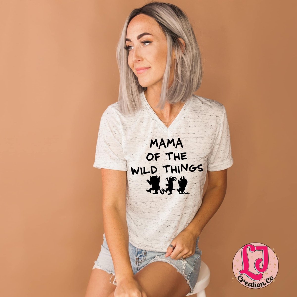 Mom and Mini Wild Things - Adult Tee