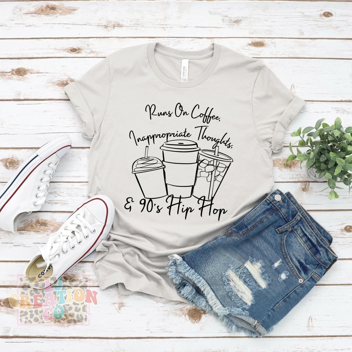 Runs on Coffee, Inappropriate Thoughts, & 90s Hip Hop