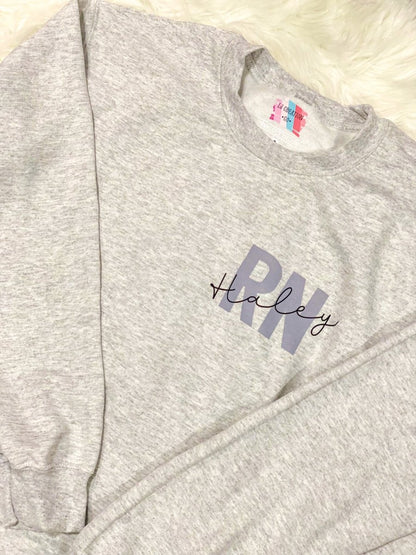 Nurse Sweatshirt - customizable