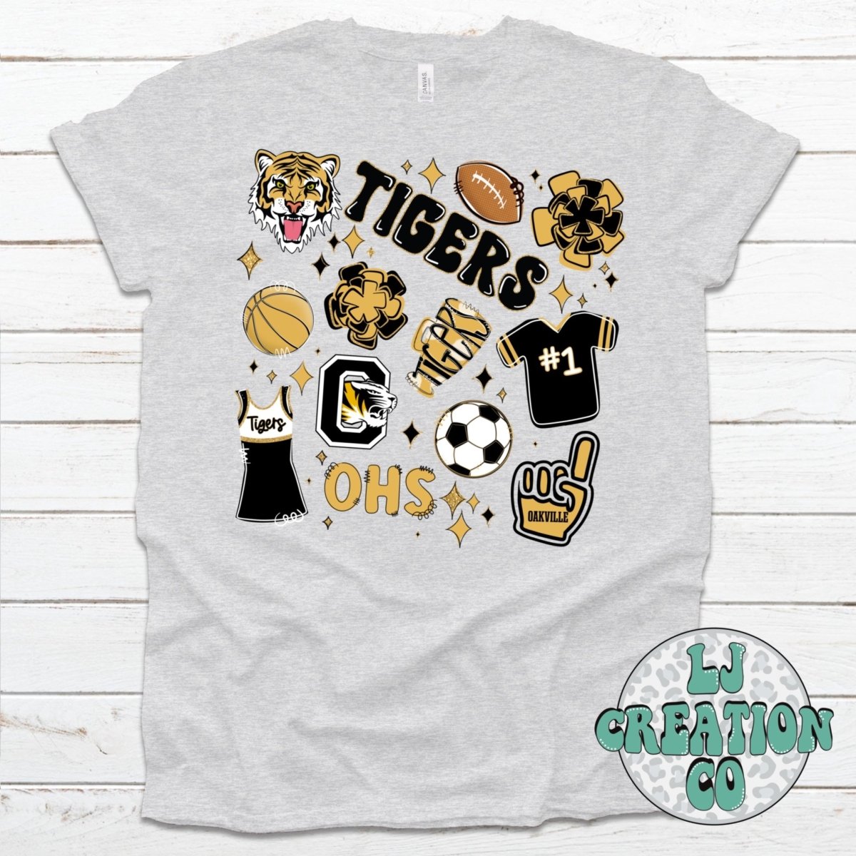School Collage Tees