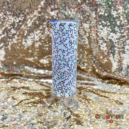 I’m Fine Christmas Lights 20oz Tumbler