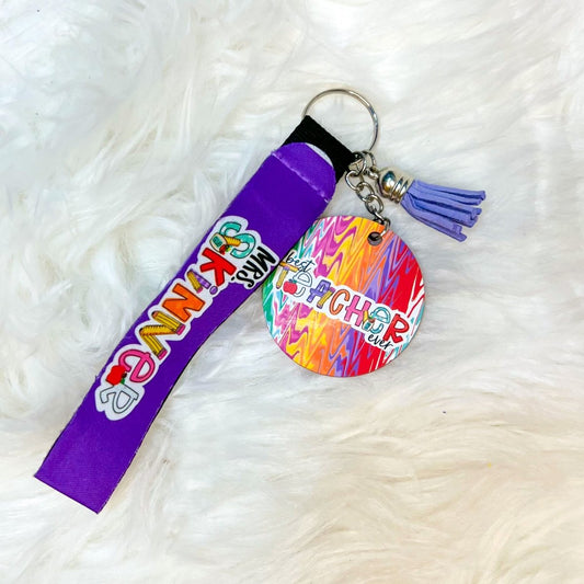 Custom Teacher Keychain